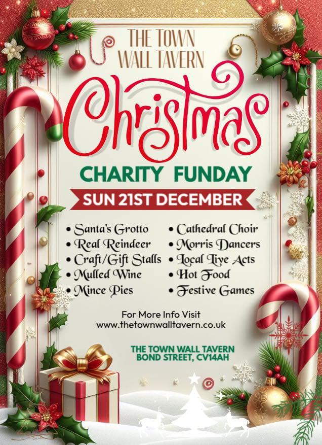 The Town Wall Tavern Christmas Carols Sunday 21st December The Town Wall Tavern Christmas Carols Sunday 21st December