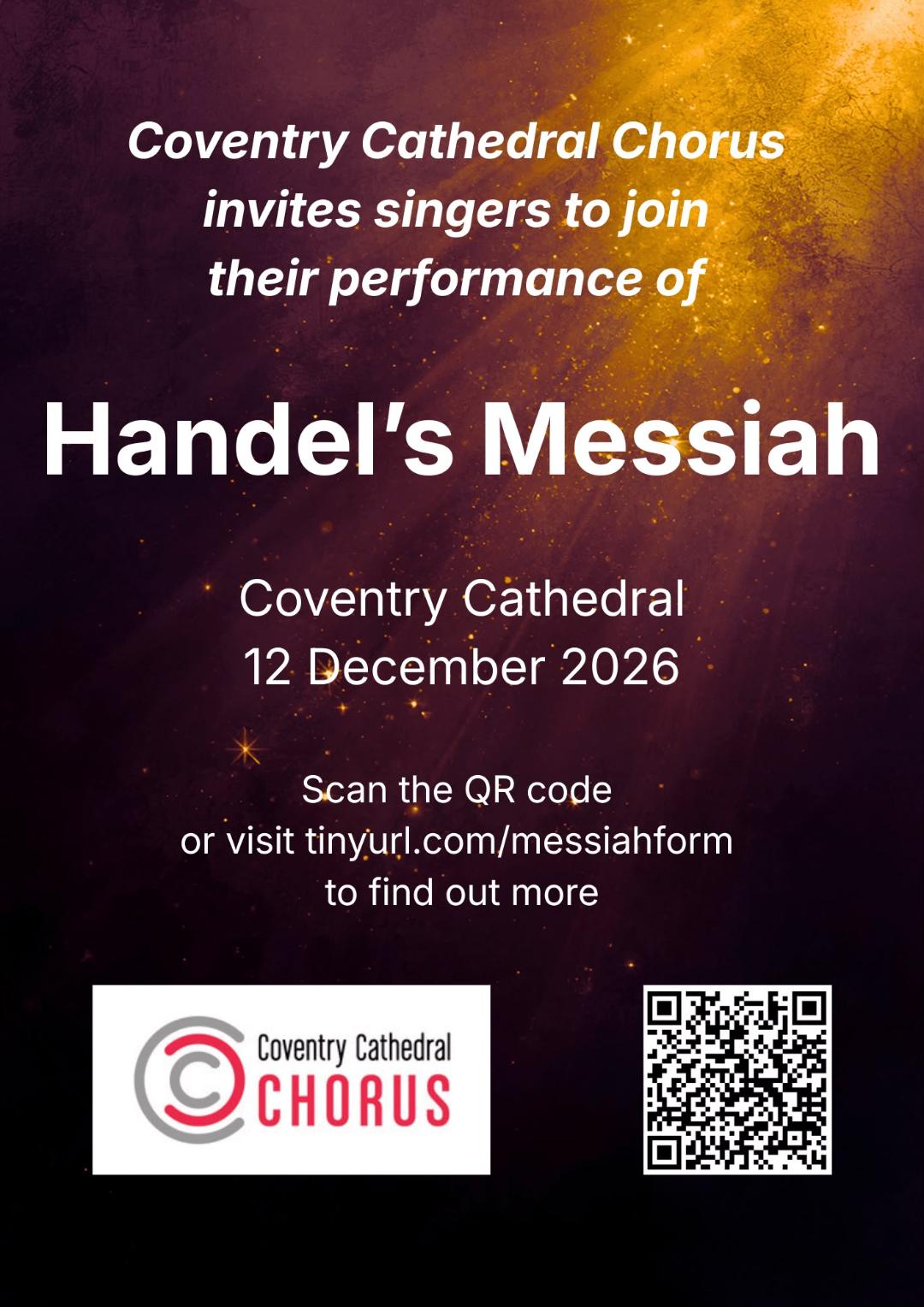 Join us to sing Handel's Messiah